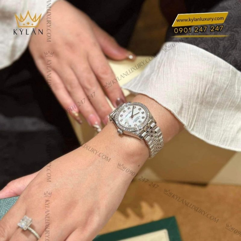 Đồng hồ Rolex Datejust 31 mặt khảm trai 278384RBR-0008