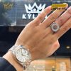 Đồng hồ Rolex Datejust 36 mặt số vi tính trắng 116231-0059