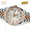 Đồng hồ Rolex Datejust 36 mặt số vi tính trắng 116231-0059
