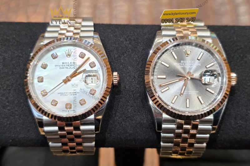 Đồng hồ Rolex Datejust 36 126231-0021 mặt khảm trai