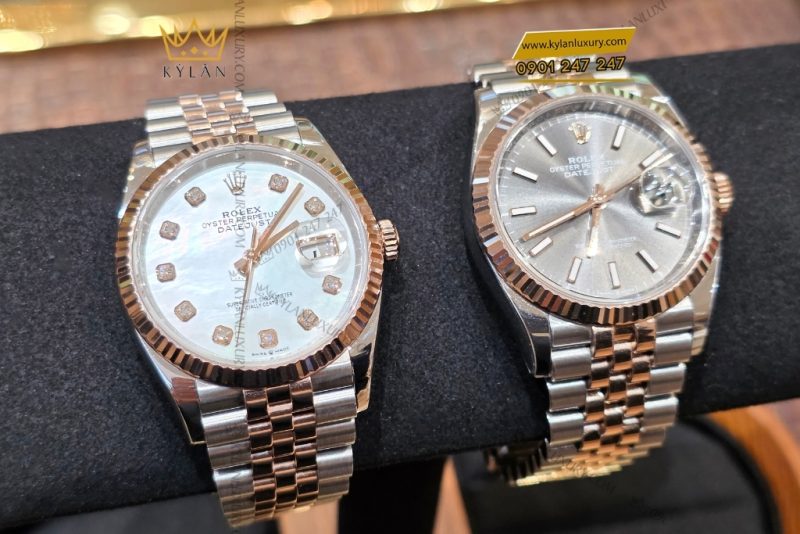 Đồng hồ Rolex Datejust 36 126231-0021 mặt khảm trai