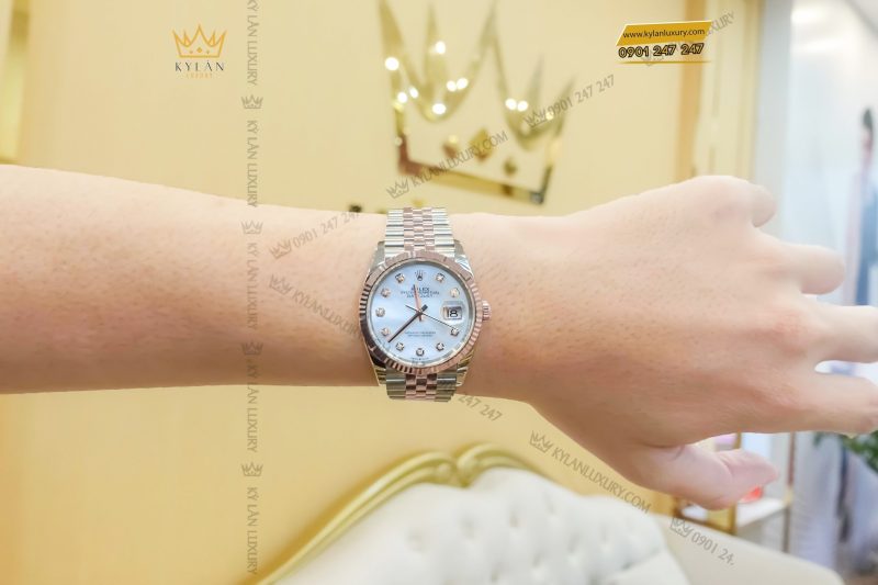 Đồng hồ Rolex Datejust 36 126231-0021 mặt khảm trai
