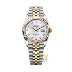 Đồng hồ Rolex Datejust 36 126233-0023 mặt số khảm trai