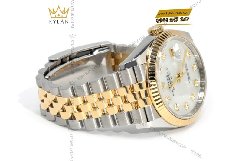 Đồng hồ Rolex Datejust 36 126233-0023 mặt số khảm trai