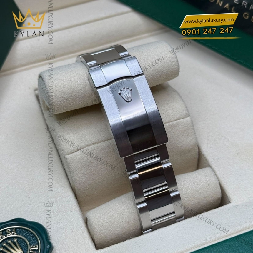 Kỳ Lân Luxury dong ho rolex datejust 36 126234 0046 mat slate 3 Đồng hồ Rolex Datejust 36 Wimbledon 126234-0046