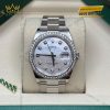Đồng hồ Rolex Datejust 36 xà cừ vành kim 126284RBR-0012