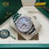 Đồng hồ Rolex Datejust 36 xà cừ vành kim 126284RBR-0012