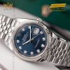Đồng hồ Rolex Datejust 36 Xanh Navy Cọc Số Kim Cương 126234-0037
