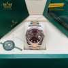 Đồng hồ Rolex Datejust 41 mặt số chocolate kim cương 126331-0003