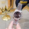 Đồng hồ Rolex Datejust 41 mặt chocolate custom vành kim cương 126331