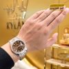 Đồng hồ Rolex Datejust 41 mặt chocolate custom vành kim cương 126331