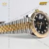 Đồng hồ Rolex Datejust 41 126333-0006 mặt số đen, cọc số kim cương