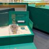 Đồng hồ Rolex Datejust 41 126333-0006 mặt số đen, cọc số kim cương