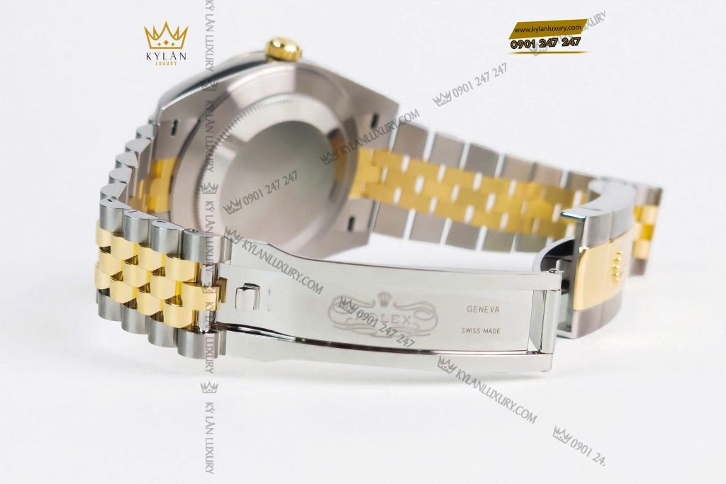 Kỳ Lân Luxury dong ho rolex datejust 41 126333 0006 mat so den 9 Đồng hồ Rolex Datejust 41 126333-0006 mặt số đen, cọc số kim cương