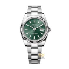 Đồng hồ Rolex Datejust 41 mặt xanh mint dây oyster 126334-0027