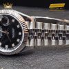 Đồng hồ Rolex Datejust 41 126334-0012 mặt số đen