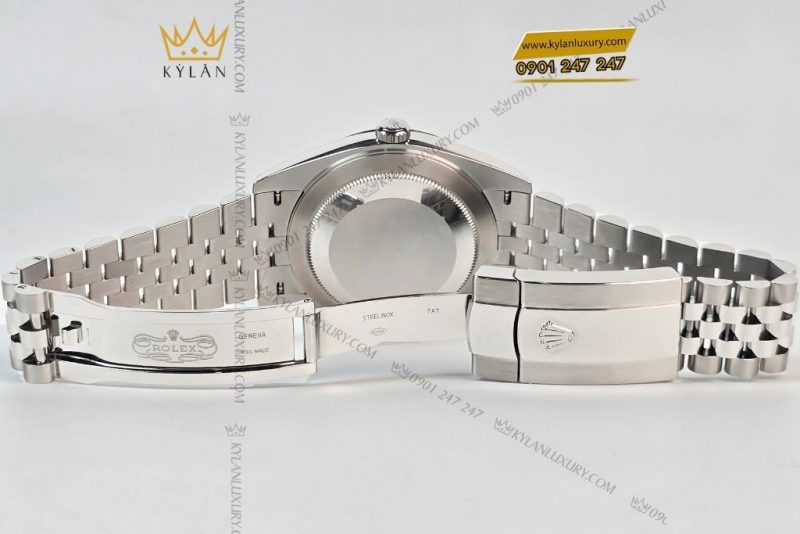 Đồng hồ Rolex Datejust 41 126334-0012 mặt số đen