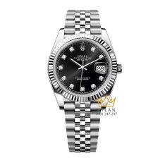 Đồng hồ Rolex Datejust 41 126334-0012 mặt số đen