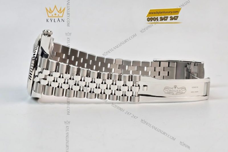 Đồng hồ Rolex Datejust 41 126334-0012 mặt số đen