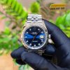 Đồng hồ Rolex Datejust 41 126334-0016 mặt xanh navy cọc số kim cương