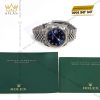 Đồng hồ Rolex Datejust 41 126334-0016 mặt xanh navy cọc số kim cương
