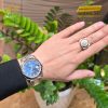 Đồng hồ Rolex Datejust 41 126334-0016 mặt xanh navy cọc số kim cương