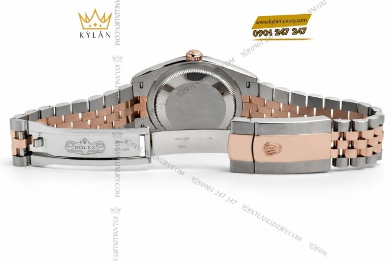 Đồng hồ Rolex Datejust 36 chocolate cọc dạ quang 126231-0043