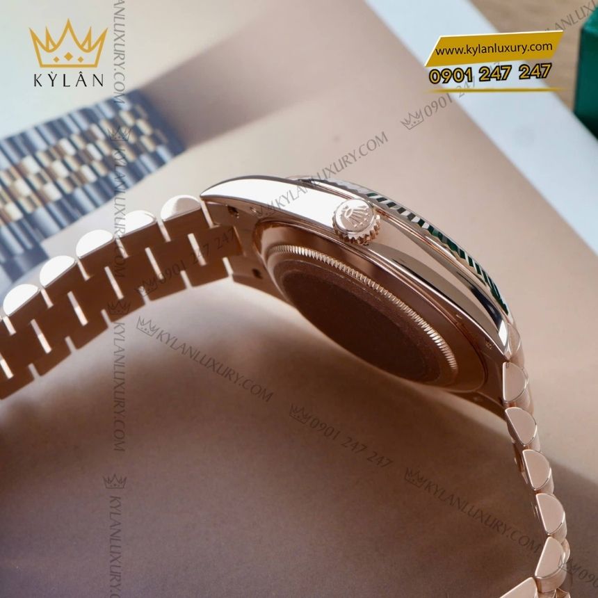 Đồng hồ Rolex Day-Date 40 228235-0056 Mother Of Pearl mặt khảm trai 3 Kỳ Lân Luxury dong ho rolex day date 40 228235 0056 mother of pearl mat kham trai 4 Đồng hồ Rolex Day-Date 40 228235-0056 Mother Of Pearl mặt khảm trai