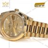 Đồng hồ Rolex Day-Date 40 228238-0005 mặt champagne nạm kim cương