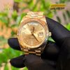 Đồng hồ Rolex Day-Date 40 228238-0005 mặt champagne nạm kim cương