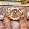 Đồng hồ Rolex Day-Date 40 228238-0005 mặt champagne nạm kim cương