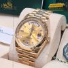 Đồng hồ Rolex Day-Date 40 228238-0005 mặt champagne nạm kim cương