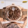Đồng hồ Rolex Day Date 40 chocolate cọc La Mã 228235-0002
