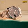 Đồng hồ Rolex Day Date 40 chocolate cọc La Mã 228235-0002