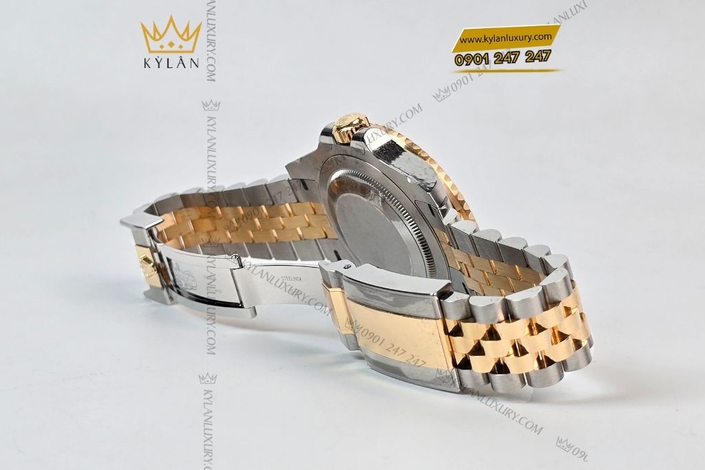 Kỳ Lân Luxury dong ho rolex gmt master ii 126713grnr mat so den 14 Đồng hồ Rolex GMT-Master II 126713GRNR-0001 mặt số đen
