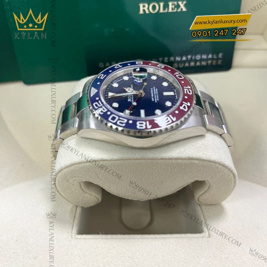 Kỳ Lân Luxury dong ho rolex gmt master ii 126719blro 0003 pepsi oyster 6 Đồng hồ Rolex GMT Master II 126719BLRO-0003 Pepsi Oyster