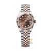Kỳ Lân Luxury dong ho rolex lady datejust m279171 0011 Đồng hồ Rolex Lady Datejust 279171-0011 mặt nâu Chocolate, cọc số kim cương