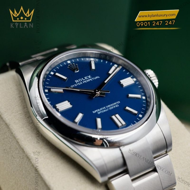 Đồng hồ Rolex Oyster Perpetual 41 Med Blue 134300-0009