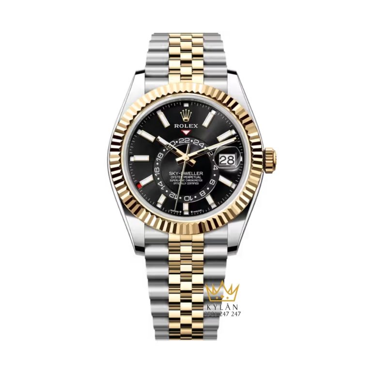 Đồng hồ Rolex Sky Dweller mặt số đen 336933-0004
