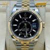 Đồng hồ Rolex Sky Dweller mặt số đen 336933-0004