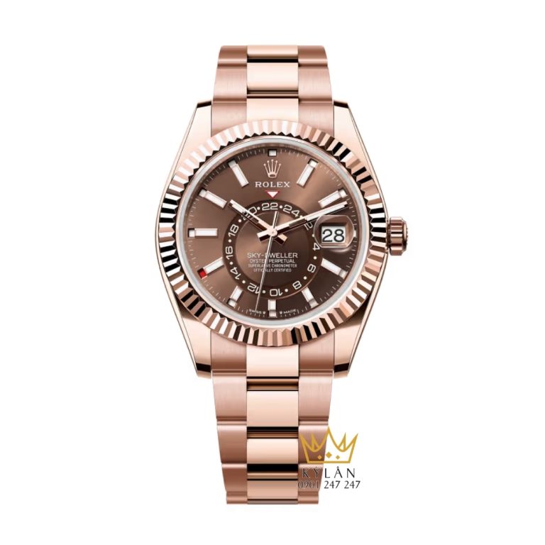 Đồng hồ Rolex Sky Dweller chocolate dây oyster 336935-0002
