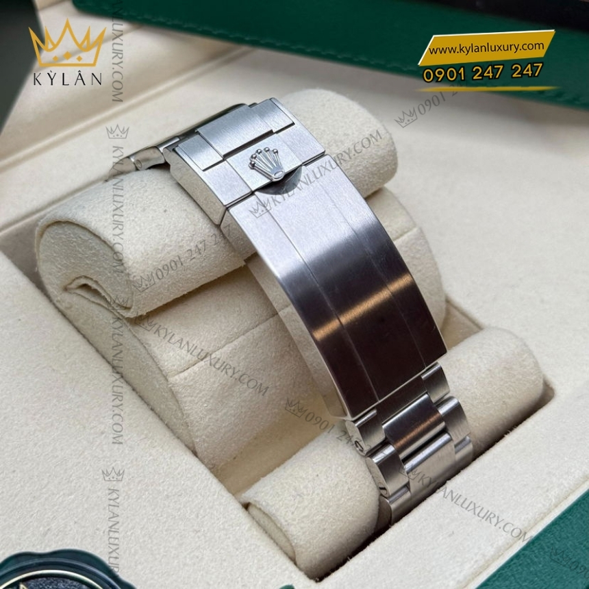 Kỳ Lân Luxury dong ho rolex submariner 126610lv 0002 mat so den coc so phat quang 6 Đồng hồ Rolex Submariner Date 126610LV-0002 mặt số đen cọc số phát quang