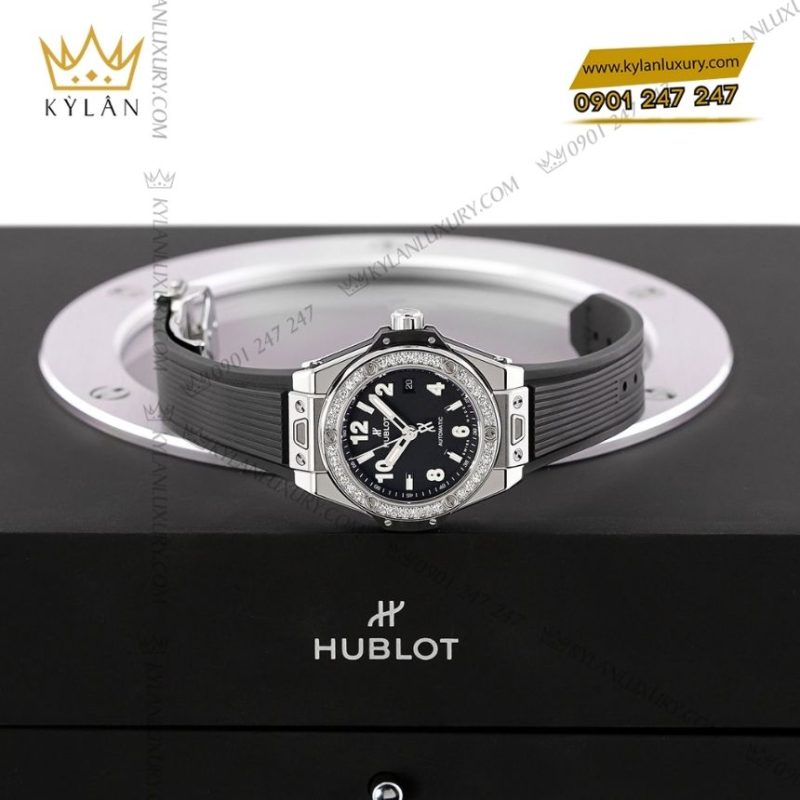 Đồng hồ Hublot Big Bang One Click Steel Black Diamonds 33mm