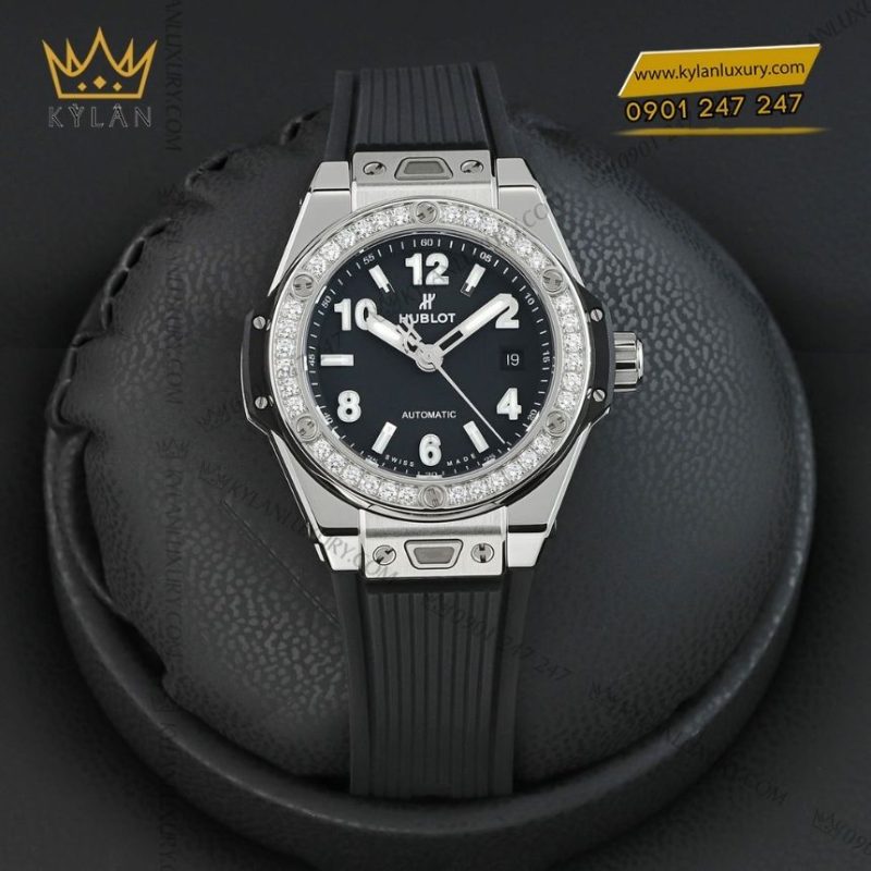 Đồng hồ Hublot Big Bang One Click Steel Black Diamonds 33mm