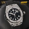 Đồng hồ Hublot Big Bang One Click Steel Black Diamonds 33mm