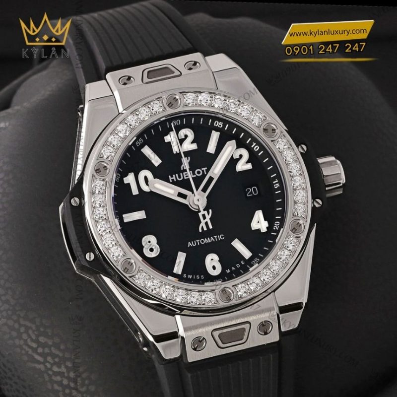 Đồng hồ Hublot Big Bang One Click Steel Black Diamonds 33mm