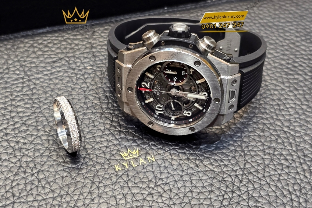 Kỳ Lân Luxury hublot big bang unico titanium 45mm 12 Đồng hồ Hublot Big Bang Unico Titanium 45mm
