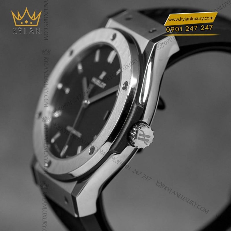 Đồng hồ Hublot Classic Fusion Titanium 45mm dây da cá