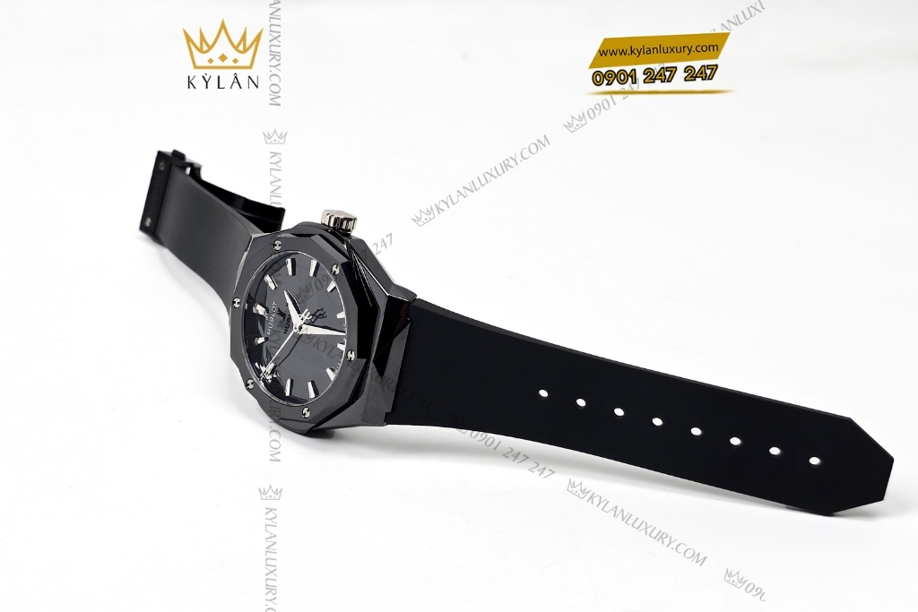 Kỳ Lân Luxury hublot classic fusion orlinski black magic 550 cs 1800 rx orl21 12 Đồng hồ Hublot Classic Fusion Orlinski Black Magic 40mm