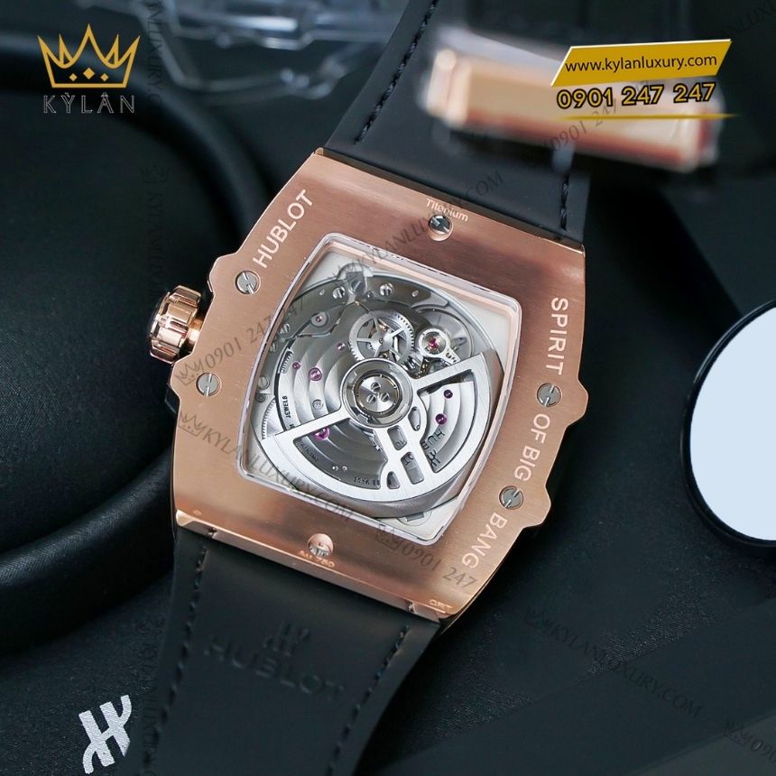 Kỳ Lân Luxury hublot spirit of big bang king gold pave 39mm 5 Đồng hồ Hublot Spirit of Big Bang King Gold Pavé 39mm